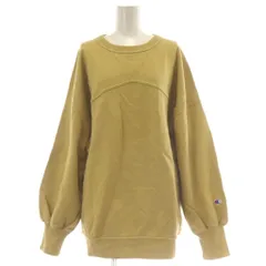 チャンピオン CHAMPION クルーネックスウェットシャツ トレーナー 長袖 カットソー FREE マスタード 黄色 /AU