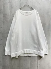 KUMIKYOKU 組曲 無地 長袖 ニット size5/白 ◇■レディース