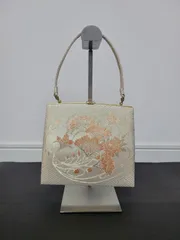 和装バッグ 和装小物 訪問着 フォーマル 花柄 着物 金色 ゴールド 成人式