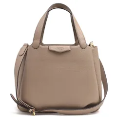 ココセリュックス ゴールド／COCOCELUX GOLD バッグ ハンドバッグ 鞄 トートバッグ レディース 女性 女性用 レザー 革 本革 ベージュ  205DA0458 2WAY ショルダーバッグ シボ革 シュリンクレザー