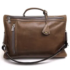 アニアリ／aniary バッグ ブリーフケース ビジネスバッグ 鞄 ビジネス メンズ 男性 男性用レザー 革 本革 グレー 灰色  02-01005 2WAY ショルダーバッグ 迷彩・カモフラージュ柄