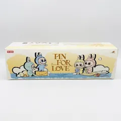 【中古】欠品有 LABUBU ラブブ THE MONSTERS PIN FOR LOVE A-M ぬいぐるみペンダント 1BOX POP MART ポップマート 黄[17]