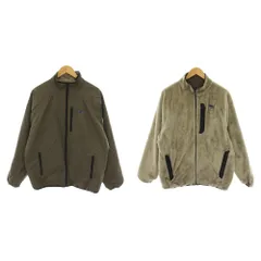 フリークスストア FREAKS STORE フリースジャケット リバーシブル ジップアップ アウター M グレー ベージュ FS22AW-35 /YM ■MA