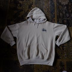 STUSSY PLANT LOVEスカル刺繍タイダイ染めオーバーサイズパーカーL