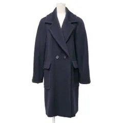 ■美品■MAX MARA マックスマーラ コート サイズ40 白タグ カシミヤ混 ロングコート ブランド古着【中古】20260128/RA7456