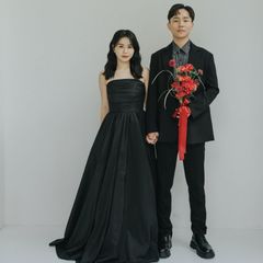 ✴︎流行✴︎新品✴︎チュール フレア ウェディングドレス 韓国
