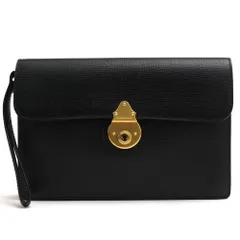 バーバリー／BURBERRY バッグ セカンドバッグ クラッチバッグ 鞄 メンズ 男性 男性用 レザー 革 本革 ブラック 黒 