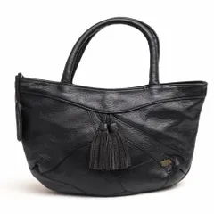 イビサ／IBIZA バッグ ハンドバッグ 鞄 トートバッグ レディース 女性 女性用レザー 革 本革 ブラック 黒 