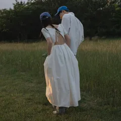 【新品・未使用】ヘップバーンスタイルのショート丈 ブラック＆ホワイト ストラップレスドレス（誕生日パーティーなどに最適）