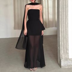 美品✨anuans フレールベアワンピース ブラック S ノースリーブ - メルカリ