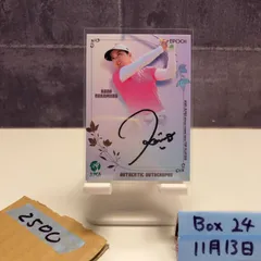 2025 EPOCH Woman's Pro Golfer 仲村果乃 Kano Nakamura 033/129 直筆サインカード JLPGA Top Players 女子プロゴルフ カード