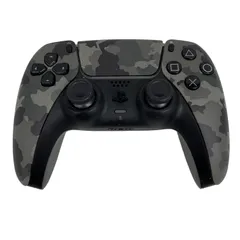 SONY DualSense CFI-ZCT1J グレイ カモフラージュ ワイヤレスコントローラー PS5 周辺機器 ソニー 迷彩 中古 S10869577
