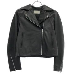 FRAY I.D フレイ アイディー ラムレザーライダースジャケット FWFJ221107 ブラック 1