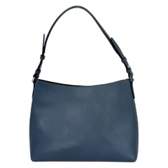 HIROFU(ヒロフ) ショルダーバッグ美品  - ネイビー レザー