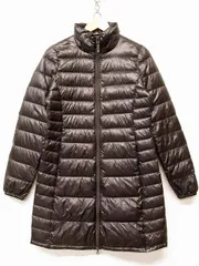 UNIQLO（ユニクロ）ウルトラライトダウンフーデットコート2000年モデル/217-065030/こげ茶/WOMEN'S M:ｍa0003