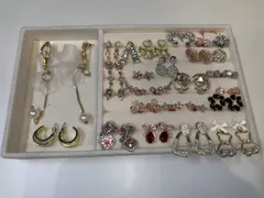 【肌に優しい】 豪華 ピアス セット シルバー925 ストーン パール