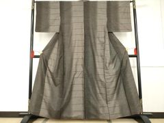 No.3369 未使用シリーズ正絹絽縮緬よろけ縞長羽織 夏物 美品 - メルカリ