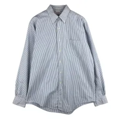 古着 80~90年代 ブルックスブラザーズ Brooks Brothers Est.1818 長袖 ボタンダウンストライプシャツ USA製 メンズL相当/eaa607092