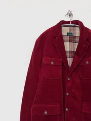 【UNITED COLORS OF BENETTON】イタリア製 コーデュロイジャケット 50 ベネトン 古着