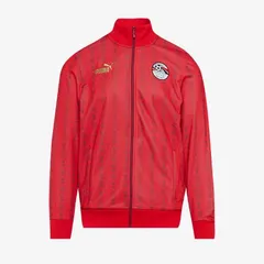 【送料無料・匿名配送】PUMA プーマ エジプト代表 2024 FtblCulture トラック ジャケット 赤 並行輸入 新品 正規品 サラー