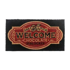 【特価商品】コイヤーマット チョコレート サイズ:約W60 アメリカンレトロ D1.5 H33.5 キーストーン IN054315