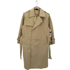 ユーズドフルギ USED古着 HAISORI Classical style casual オーバーサイズ トレンチコート メンズ 表記無 