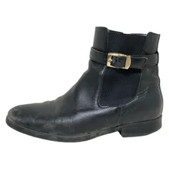 DIANA(ダイアナ) ショートブーツ 24 レディース - 黒 サイドゴア レザー