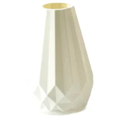 北欧 インテリア おしゃれ 割れない フラワーベース プラスチック (ホワイト) 花瓶