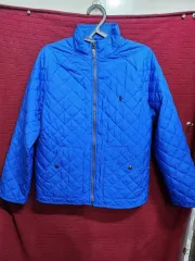 10-12 ポロ ラルフローレン ブルー キルティング ジャケット