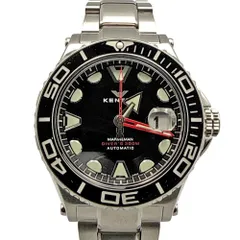 【新品・未使用】ケンテックス KENTEX マリンマン シーアングラー MARINEMAN SEA-ANGLER ブラック 自動巻き S706X-01