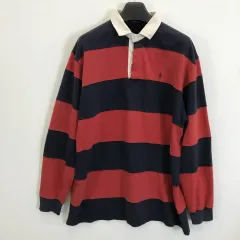 POLO RALPH LAUREN (ポロラルフローレン) 00s ラグビーカラーTシャツ 105-110