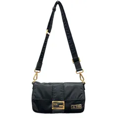 【最終価格】FENDI × PORTER 希少 極美品 フェンディ ポーター コラボ マンマバケット 3way ハンドバッグ ショルダーバッグ ウエストバッグ 7VA472 ナイロン レザー ブラック クロスボディ Aランク 中古 鑑定済 FENDI × PORTER 希少 極美品 フェンディ ポーター コラボ マンマ