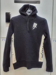 カステルバジャック ゴルフ WHO フードニット ブラック 90 (S)