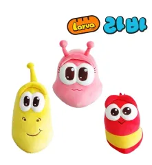 ラバぬいぐるみ ウール もち 黄色 レッド ピンク