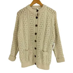 エルエルビーン L.L.Bean 80S アランニットカーディガン レディース import：M 