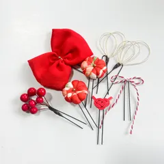 〔546〕髪飾り　七五三髪飾り　ヘッドドレス　卒業式　和服　成人式　ひな祭り