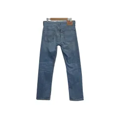 31x32 リーバイス 513 スリム ストレート ウォッシュ ライトブルー デニム パンツ