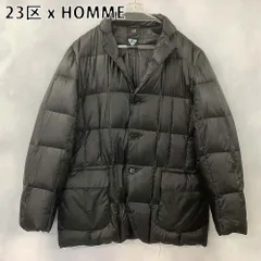 定価6万円 美品✨ 希少 23区 オム ウール ダウンジャケット コート 2026年最新】23区 homme ダウンの人気アイテム - メルカリ
