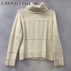 CARA O CRUZ キャラオクルス セーター ニット タートルネック