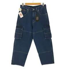フブ FUBU DENIM CARGO PANTS メンズ 34のサムネイル