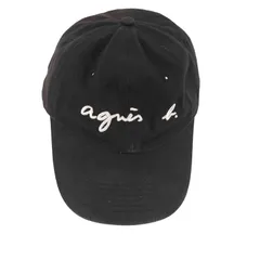 アニエスベー agnes b. ロゴ刺繍キャップ レディース 表記無 