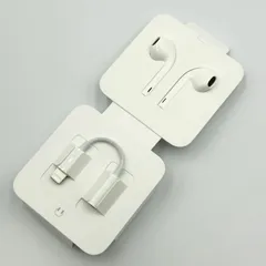 【24時間以内発送･未使用品✨️】Apple アップル 純正 有線イヤホン&変換アダプターセット