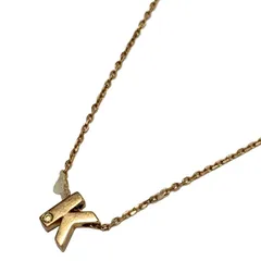 4℃(ヨンドシー) ネックレス - K10PG×ダイヤモンド 1Pダイヤ/ダイヤ約0.01カラット/K モチーフ