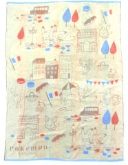 【中古】タオル・手ぬぐい Pokemon little tales タオルケット 「ポケットモンスター」 ポケモンセンター限定