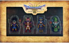 ドラゴンクエストⅠ&Ⅱ e-STORE特典 アクリルブロック ロトの盾ピンズ