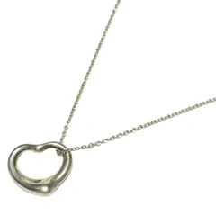 TIFFANY&Co.(ティファニー) ネックレス オープンハート シルバー