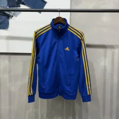 (95) アディダス カジュアル スポーツ ジャージ ジップアップ ジャケット