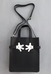 【中古】バッグ ミッキーマウス ショルダーバッグ ブラック 「Areeam×ディズニー」