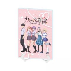 [중고] 아크릴 스탠드 아크릴 패널 01. 집합 디자인 공식 일러스트 아크릴 아트 보드 (A5 사이즈) [뻐꾸기의 신부 Season2]