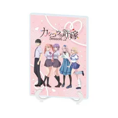 【中古】アクリルスタンド・アクリルパネル 01.集合デザイン 公式イラスト アクリルアートボード(A5サイズ) 「カッコウの許嫁Season2」